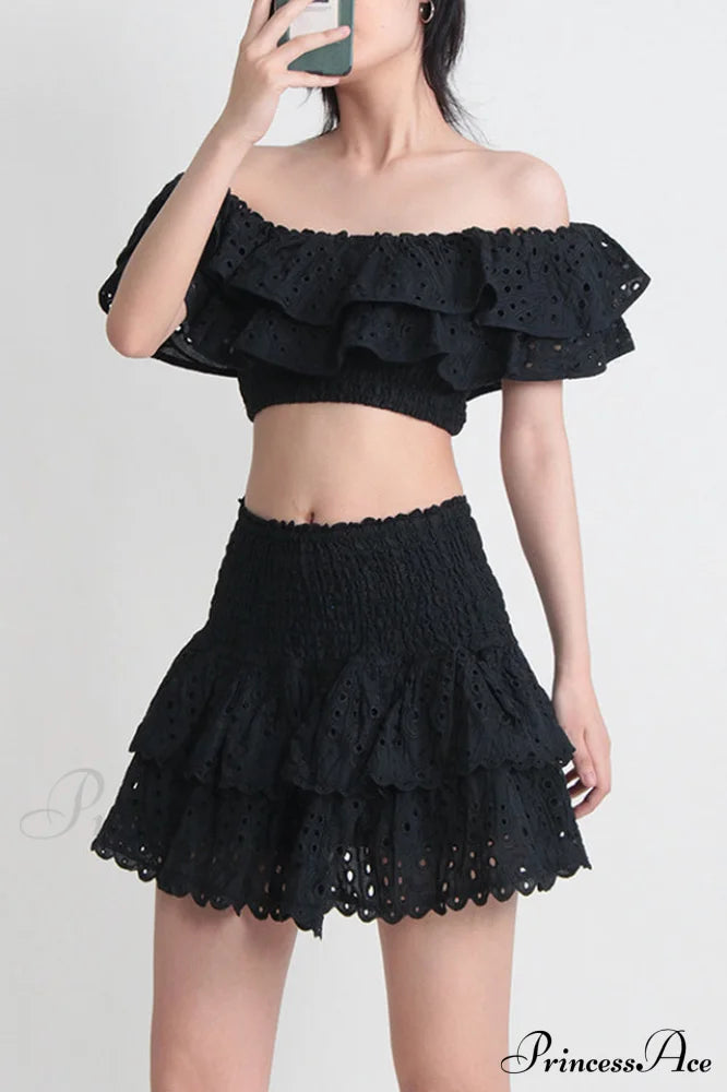 Jessica Bara Stylish Vanessa Ruffle Set image 6