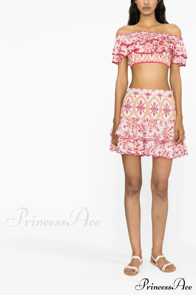 Jessica Bara Stylish Vanessa Ruffle Set image 15