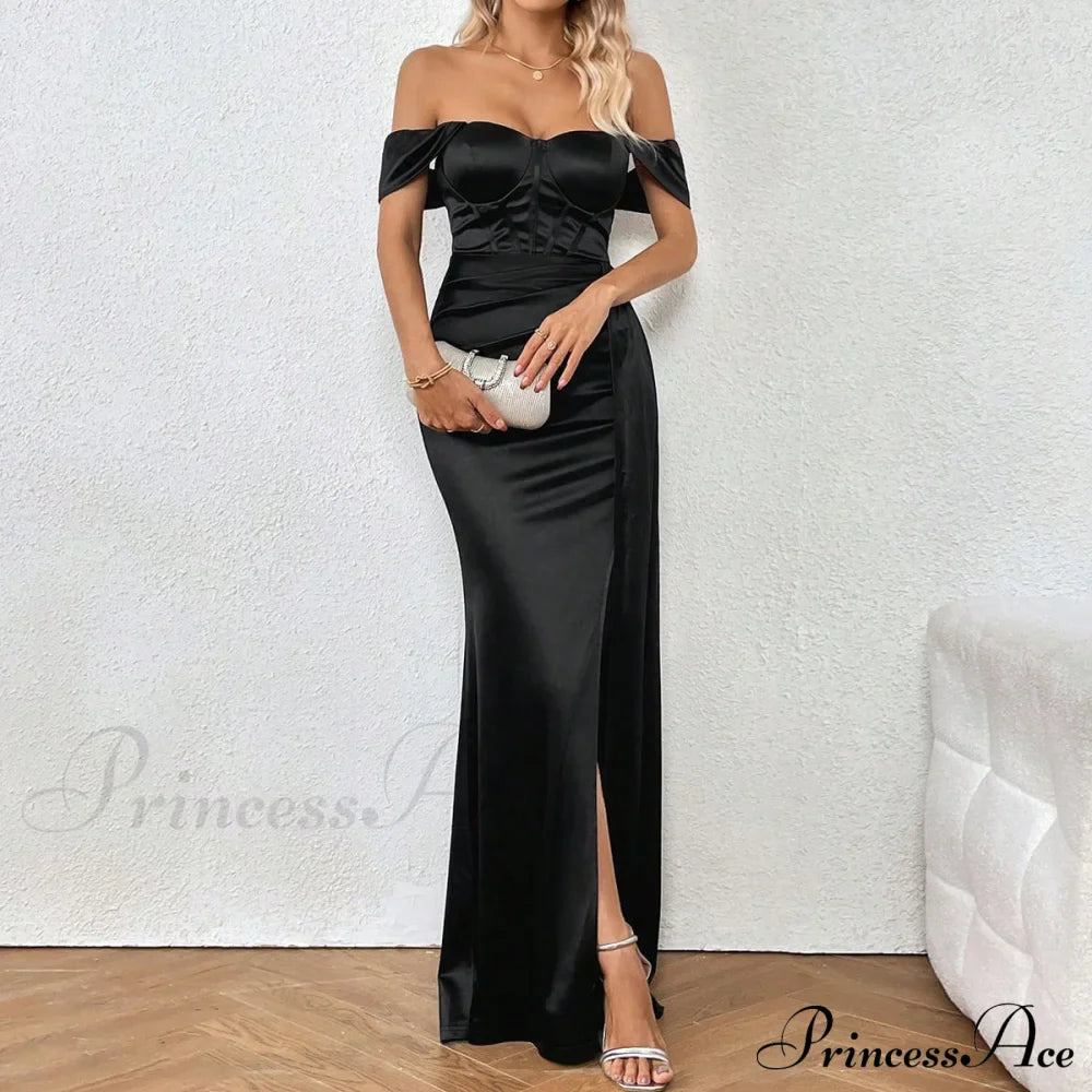 Josephine Formal Stylish Velvet Sweetheart Dress image 8