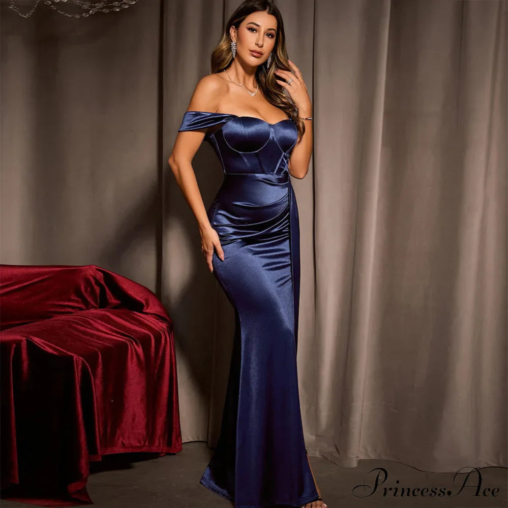 Josephine Formal Stylish Velvet Sweetheart Dress image 5