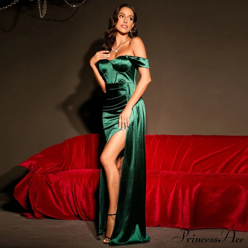 Josephine Formal Stylish Velvet Sweetheart Dress image 2