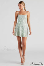 Julianna Sleeveless Stylish Sequin Party Dress image 2