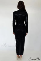 Juliette Metallic Stylish Tie Front Dress image 25