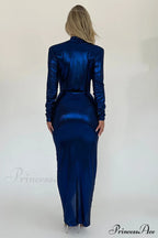 Juliette Metallic Stylish Tie Front Dress image 7