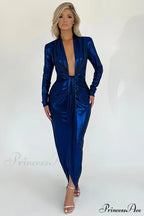 Juliette Metallic Stylish Tie Front Dress image 1