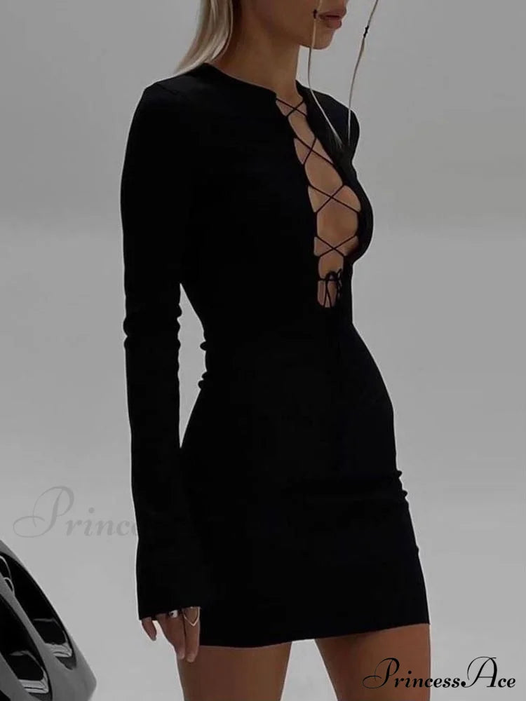 JUNE Elegant MINI DRESS image 4