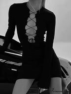 JUNE Elegant MINI DRESS image 3