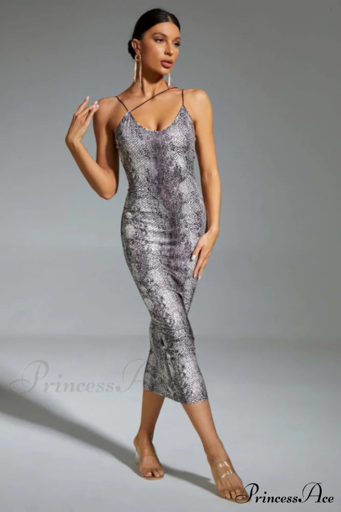 Kailani Leopard Stylish Bodycon Dress image 5