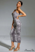 Kailani Leopard Stylish Bodycon Dress image 8