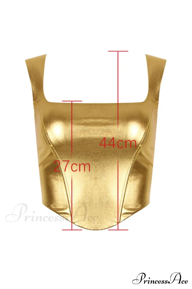 Karia Elegant Gold Corset image 5