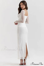 Katarina Black Stylish Maxi Dress image 9