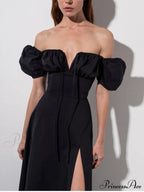KATIE OFF Stylish SHOULDER MIDI DRESS image 4