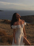 KATIE OFF Stylish SHOULDER MIDI DRESS image 2