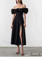 KATIE OFF Stylish SHOULDER MIDI DRESS image 6