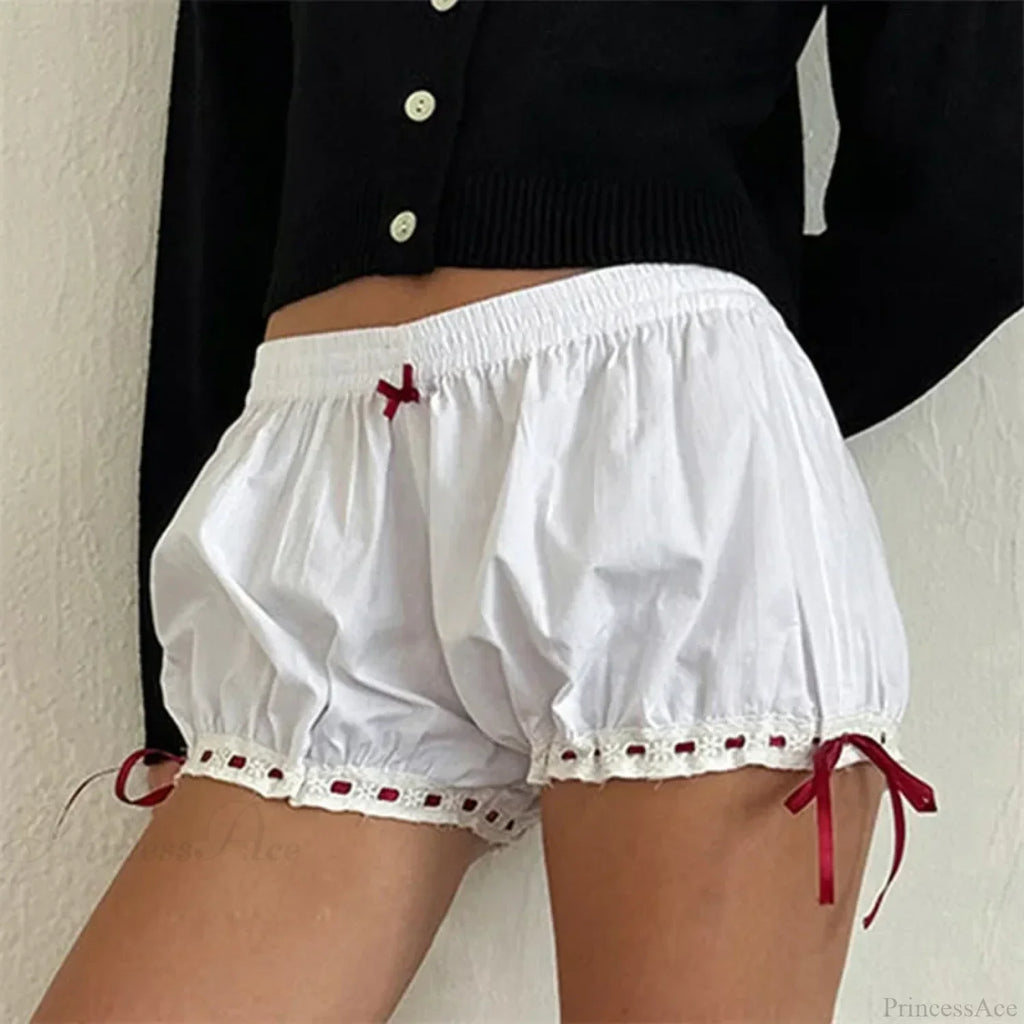 Kawaii Bow Ruffle Bloomer Short image 1