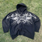Kawaii Manga Streetwear Hoodie image 1