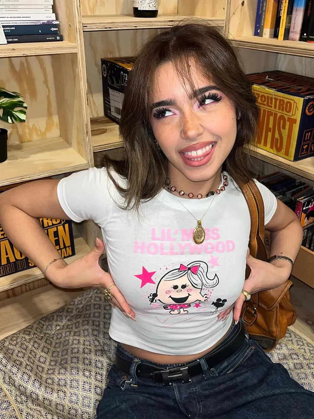 Kawaii Short Sleeve Crop Top T-shirt image 3