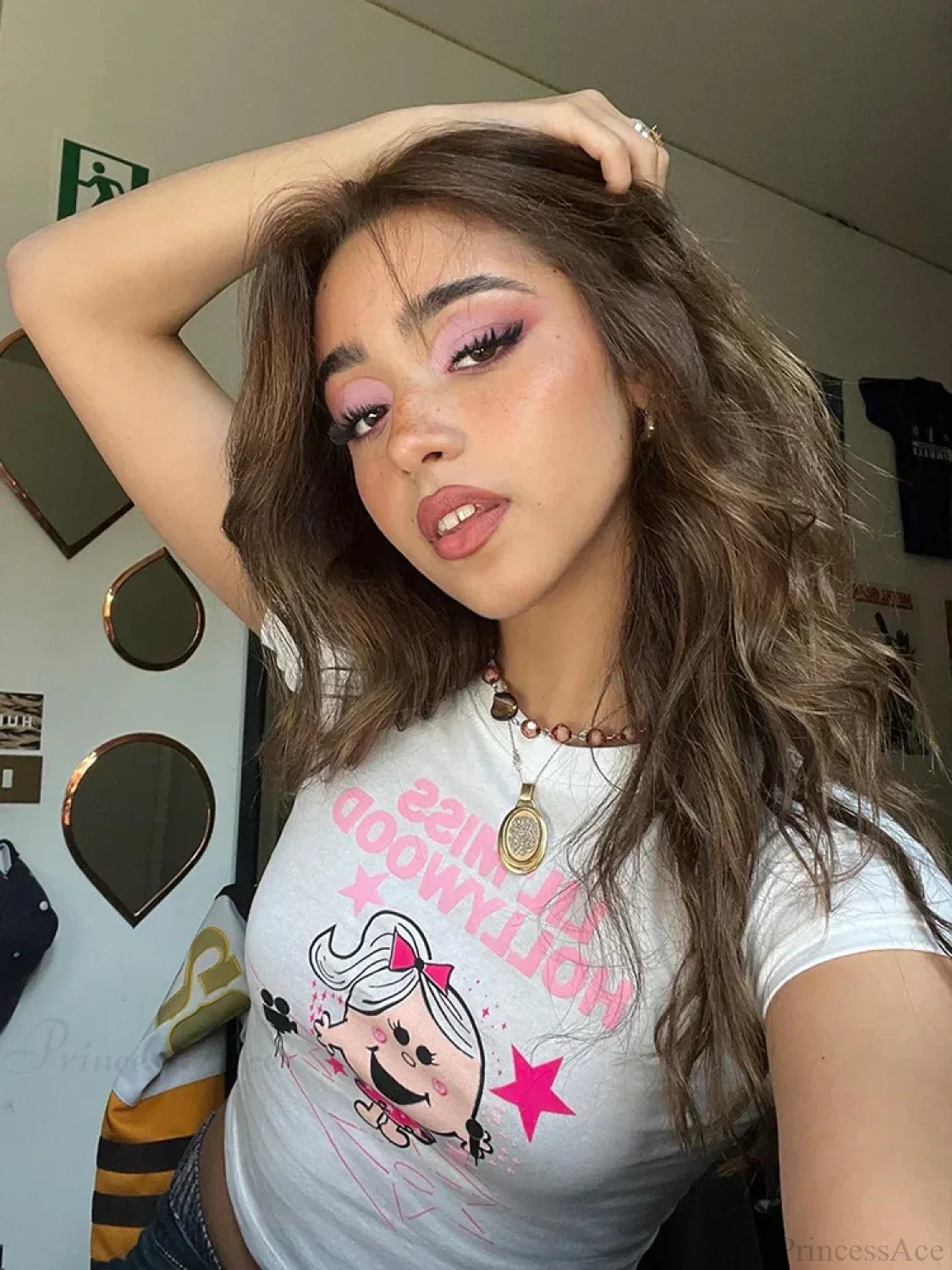 Kawaii Short Sleeve Crop Top T-shirt image 1