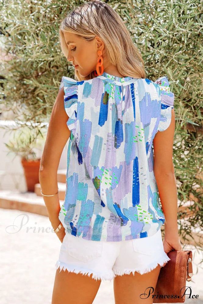 Kiera Flutter Stylish Sleeve Blouse image 6