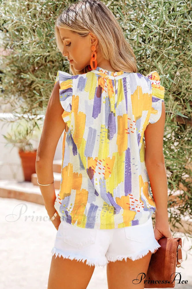 Kiera Flutter Stylish Sleeve Blouse image 4
