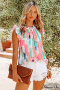 Kiera Flutter Stylish Sleeve Blouse image 1