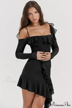 Kiki Ruffle Stylish Mini Dress image 5
