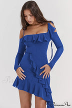 Kiki Ruffle Stylish Mini Dress image 9
