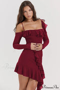 Kiki Ruffle Stylish Mini Dress image 2