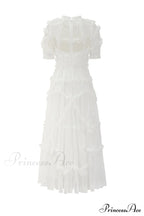 Kinley Ruched Ruffle Charming Hem Maxi Dress image 12