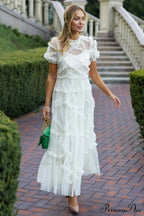 Kinley Ruched Ruffle Charming Hem Maxi Dress image 8