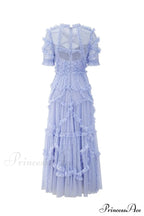Kinley Ruched Ruffle Charming Hem Maxi Dress image 10