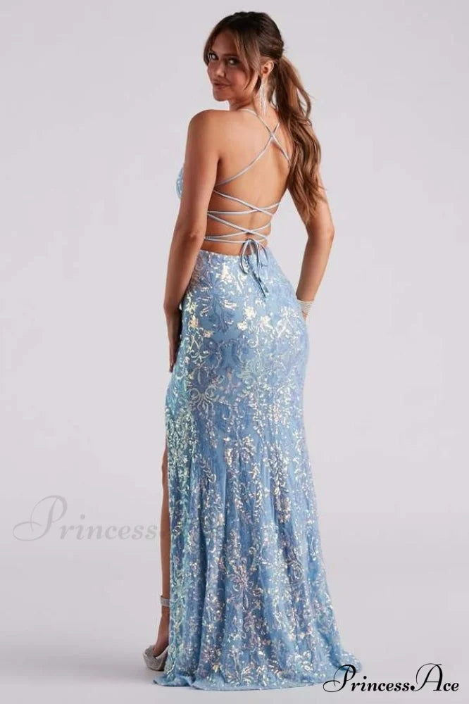 Formal Stylish Sequin Mermaid Dress image 6
