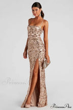 Formal Stylish Sequin Mermaid Dress image 2