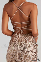 Formal Stylish Sequin Mermaid Dress image 4
