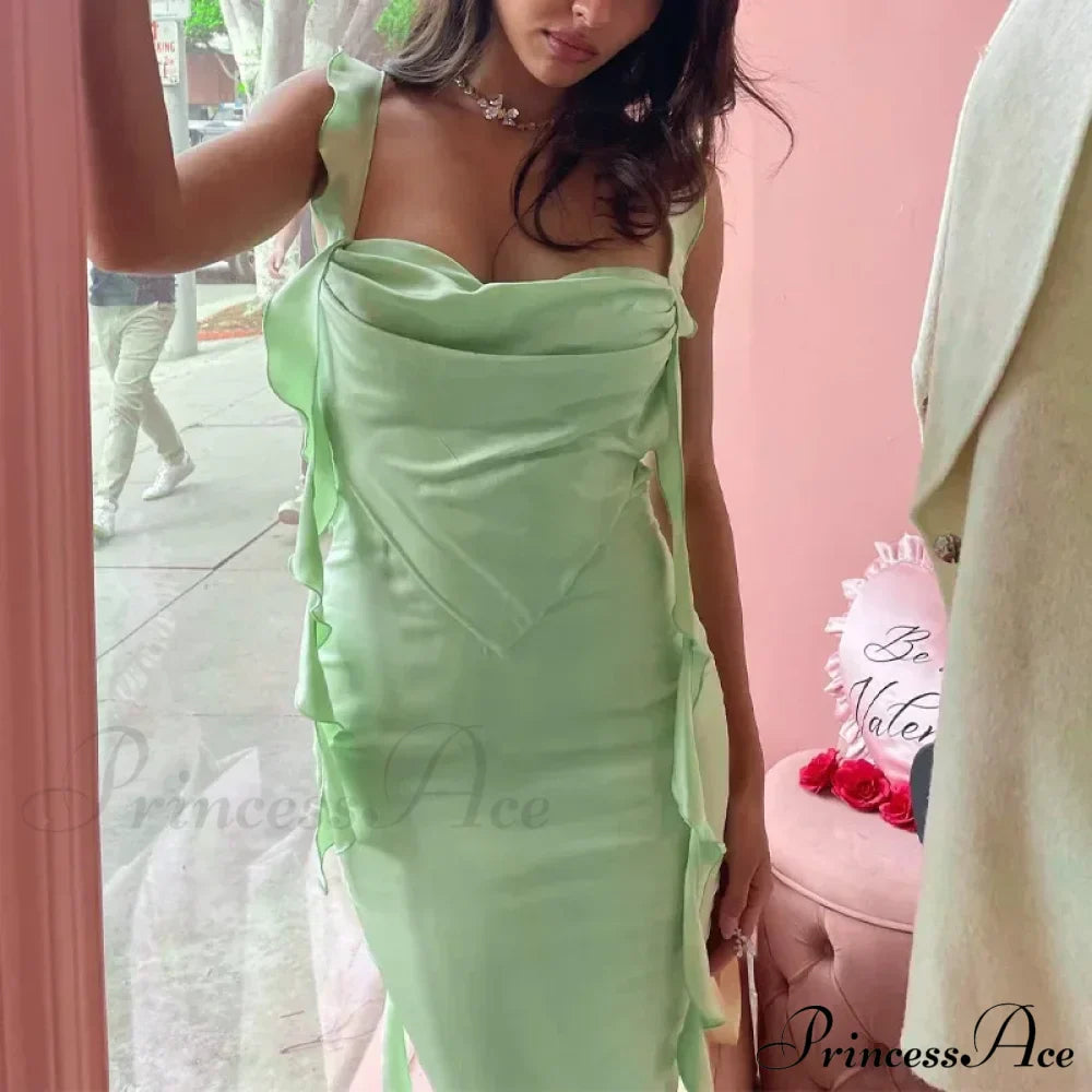 Knit Cut Out Backless Party Club Robes Maxi Dress image 5