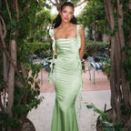 Knit Cut Out Backless Party Club Robes Maxi Dress image 1