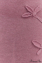 Knit Floral Ruffle Maxi Dress image 4