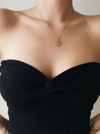 Knit Twisted Stylish Tube Top image 6