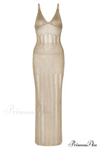 Knitted Cutout V Charming Neck Cover Up Dress image 10
