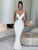 Knitted Elegant Maxi Vacation Dress image 2
