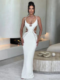 Knitted Elegant Maxi Vacation Dress image 1