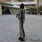 Knitted Long Sleeve Maxi Dress image 3