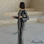 Knitted Long Sleeve Maxi Dress image 2