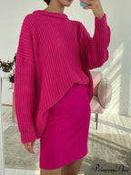 Knitted Solid Graceful Pocket Sweater Cardigan image 8