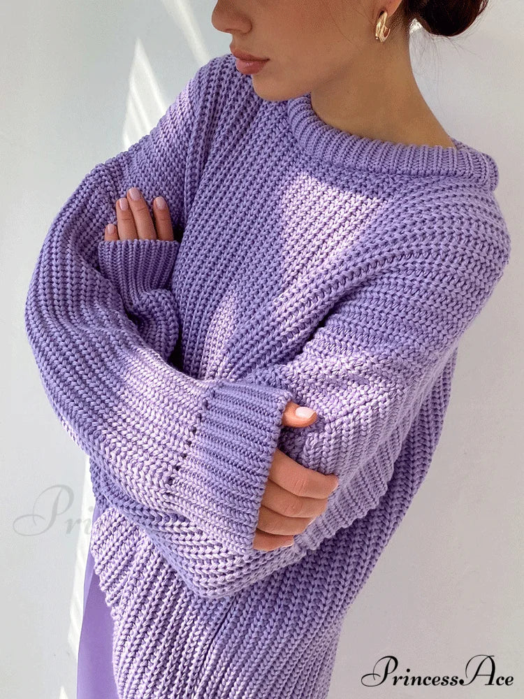 Knitted Solid Graceful Pocket Sweater Cardigan image 6