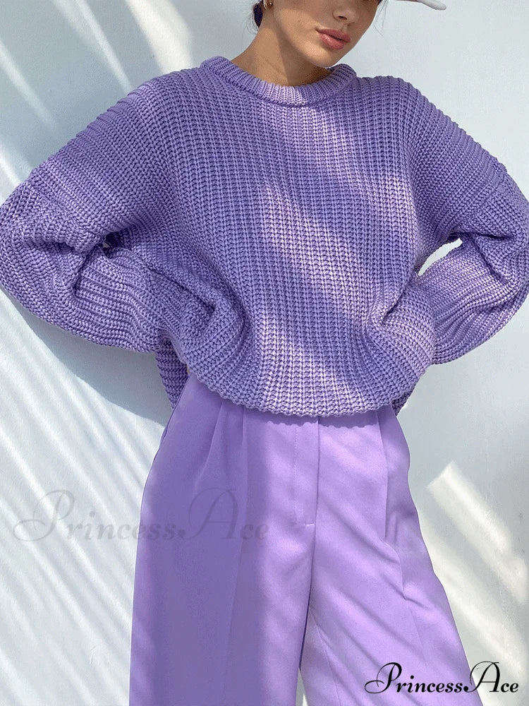 Knitted Solid Graceful Pocket Sweater Cardigan image 5