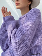 Knitted Solid Graceful Pocket Sweater Cardigan image 4