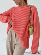 Knitted Solid Graceful Pocket Sweater Cardigan image 16