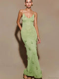 Knitted Spaghetti Vacation Dress image 1