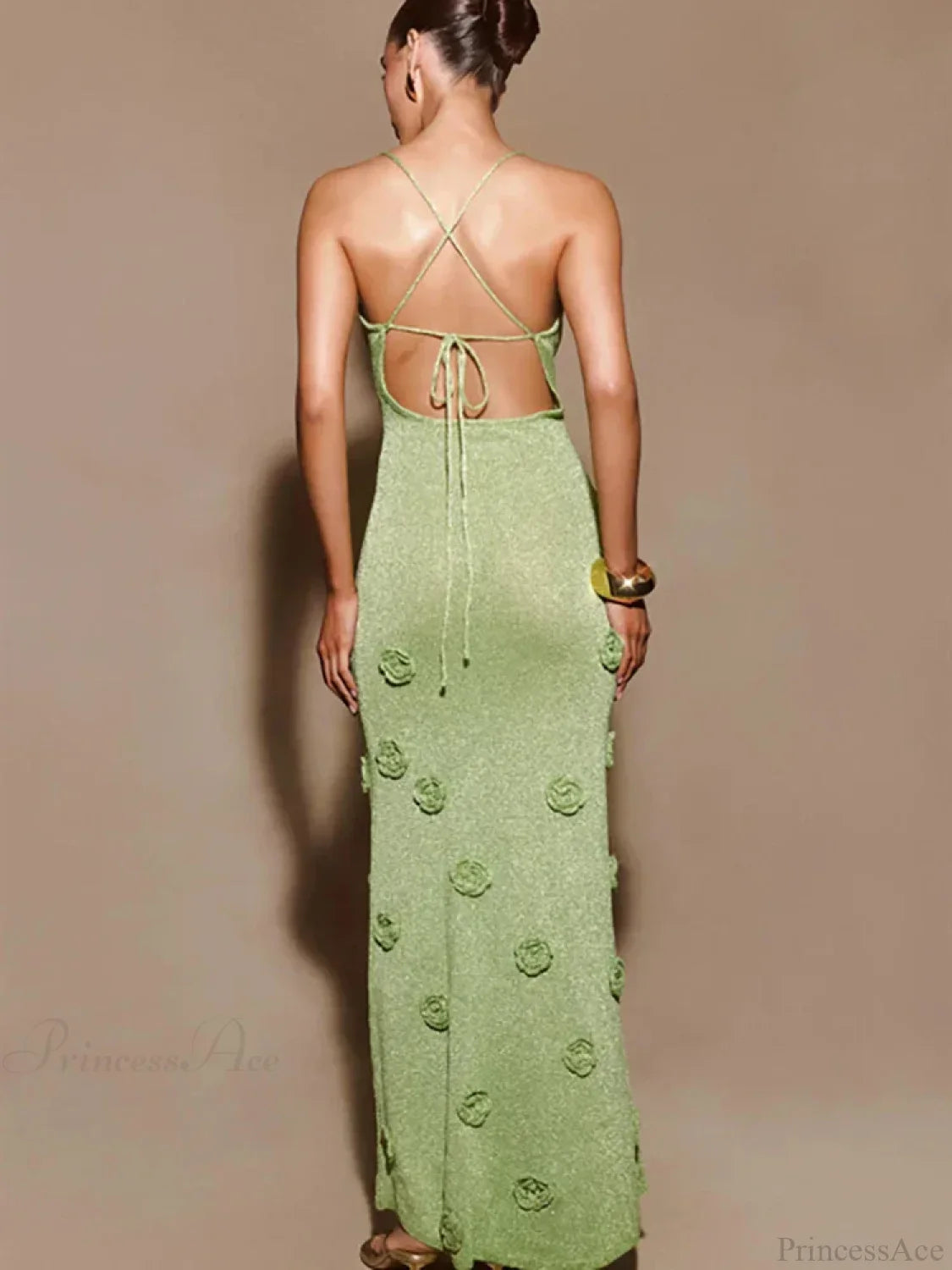 Knitted Spaghetti Vacation Dress image 3